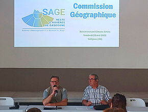 Commission géographique du bassin versant Gimone-Arrats - Agrandir l'image (fenêtre modale)