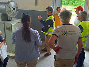 Visite de la station d’eau potable de Beaumont de Lomagne - Agrandir l'image (fenêtre modale)