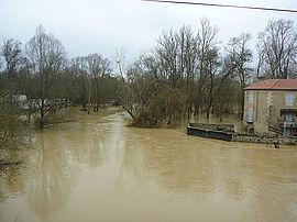 inondations Gers Casteljaloux 2013 – CD32 - Agrandir l'image (fenêtre modale)