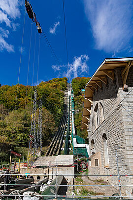Visite de l’usine hydroélectrique de hautes-chutes d’Eget Cité à Aragnouet (65) – 14 octobre 2022 © CLE NRG - Agrandir l'image (fenêtre modale)
