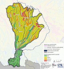 Etat des masses d’eau Neste et rivières de Gascogne - AEAG - Agrandir l'image (fenêtre modale)